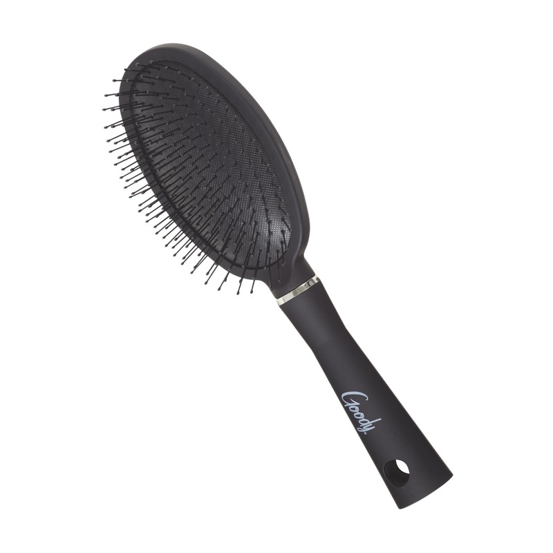 Goody Detangle It Oval Hair Brush, Black, Custom Style Detangler
