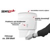 SemyTop ST-5010 Folding Hand Towel Dispenser, White, 255 x 240
