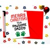 Christmas Card From Cats and Dogs, for Pawsome Daddy, Love