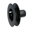 Amig - Black Nylon Disc Roller with Pin for Roller