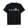 Firefighter Heartbeat Firefighter Occupation T-Shirt