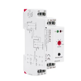 ZPSHYD GRL8-03 Water Level Controller Relay, AC/DC 24-240V 10A Liquid Level Relay with Manual Start Button, Pump Control for Water Tower, Wells and Tanks