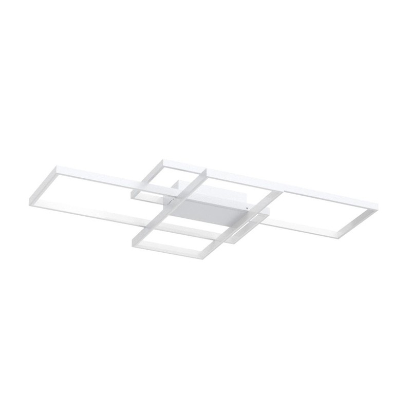 Jaycomey Ceiling Light,Modern LED Ceiling Lamps with 3 Squares,75W Cool