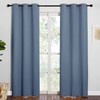 NICETOWN Triple Weave Thermal Insulated Ring Top Blackout Window Curtains