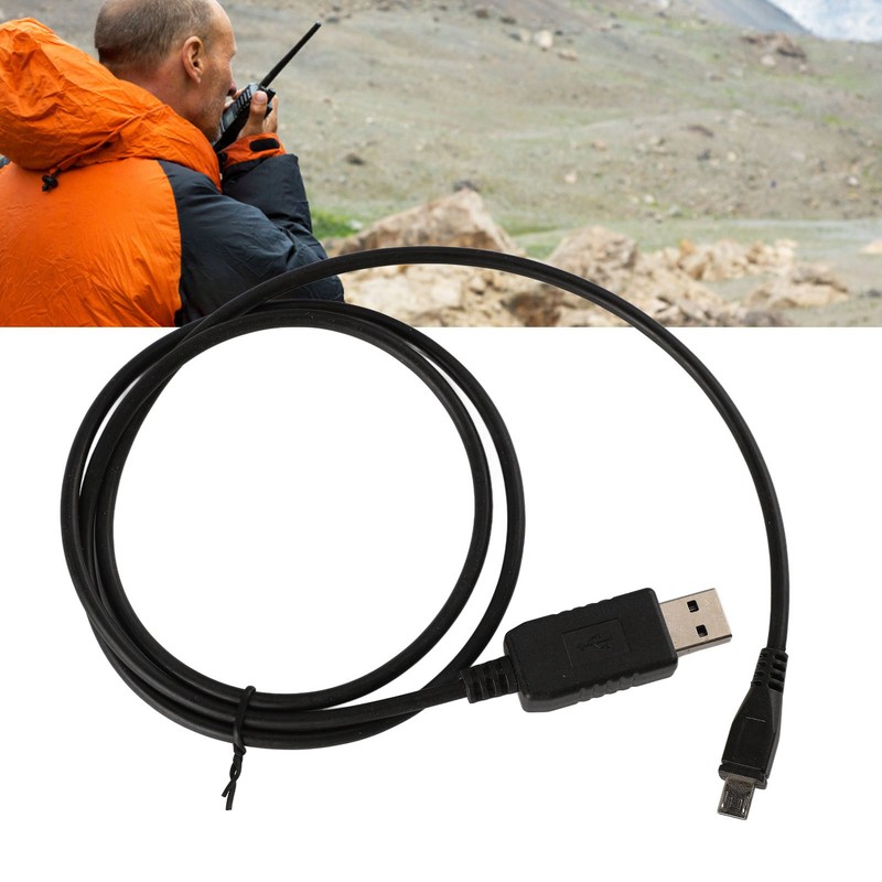 USB Programming Cable Plug and Play Reliable WalkieTalkie Programming Cable