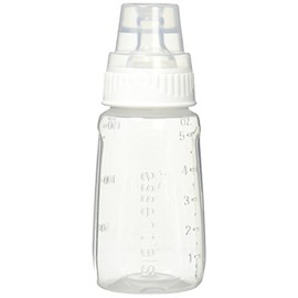 NUK Gerber First Essentials Clear View Silicone Bottle, Slow Flow, 5 oz