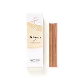Shoyeido Incense Xiang Do Sandalwood ST20 Sticks with Simple Incense Holder #214576