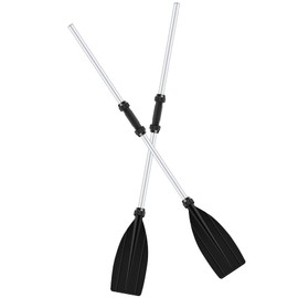 WTMORE Boat Oars Kayak Paddles Aluminum Alloy Boat Accessories Detachable Boat Paddle for Canoe River Pool Water Float Sports 1 Pair
