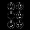 6 Stove dials Sticker for Burner cooktop hob Cooker top