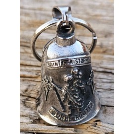 THE RIDE BELL SAINT CHRISTOPHER ANGEL The Ride Bell Lucky Biker Charm Fit Motorcycle Harley