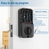 Keyless Entry Door Lock, Smart Deadbolt Auto Lock with Electronic