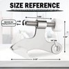 Hinge Pin Door Stopper, 2 Pcs Heavy Duty Hinge Pin