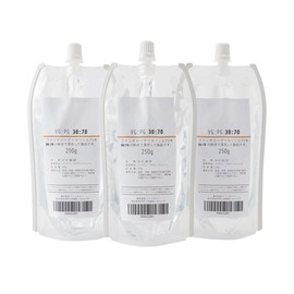 Fantasy Glycerin (VG), Propylene Glycol (PG) Mix Product (Mixed Ratio VG30:PG70 (250 g) (250 g) x 3 Pieces)