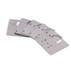 5Pcs Hinge Repair Plate Stainless Steel Firm Durable More Space