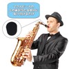 YFFSFDC Mouthpiece Patch, Saxophone Mouthpiece Cushion, Alto Sax Mouthpiece Pad,
