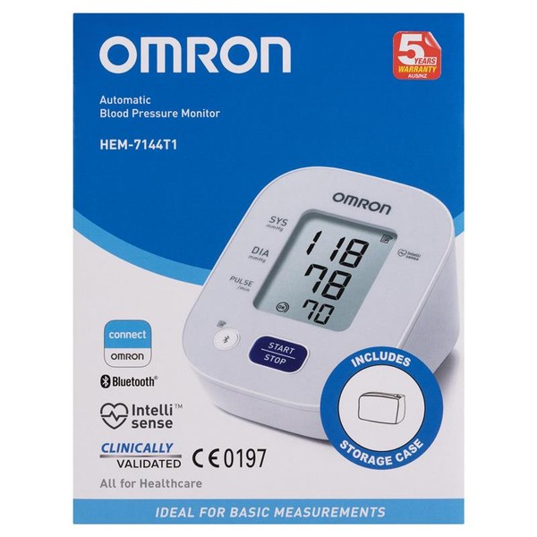 Omron Automatic Blood Pressure Monitor (Standard - M-L Cuff) HEM-7144T1