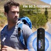 RUIZU 64GB USB MP3 Player with Bluetooth 5.3, Clip on