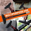 Gomake Extendable Floor Scraper Heavy Duty 6" Wide Razor Blade