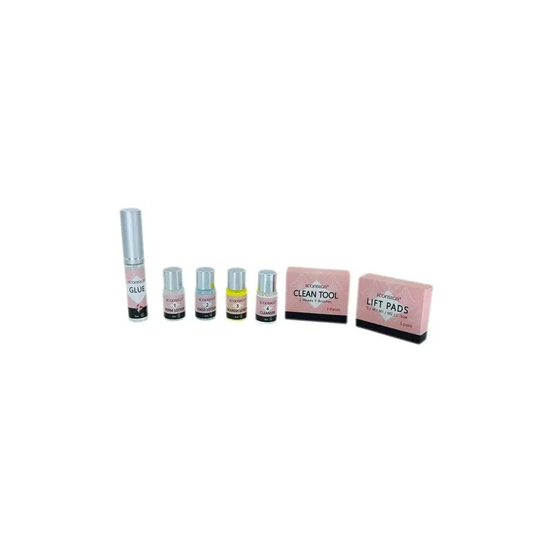 Kit De Pestañas Permanentes Naturales Lash Lift Iconsign