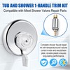 Avenuebool Single Lever Tub and Shower Rebuild Kit, Compatible with