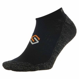 ScentLok Men's Ultralight No Show Sock (Black, Medium)