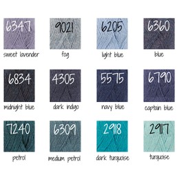 Pure Alpaca Wool Yarn Drops Alpaca, 59 Colors, in 1.8 oz Skeins - 183 Yards per Skein (9021 Fog)