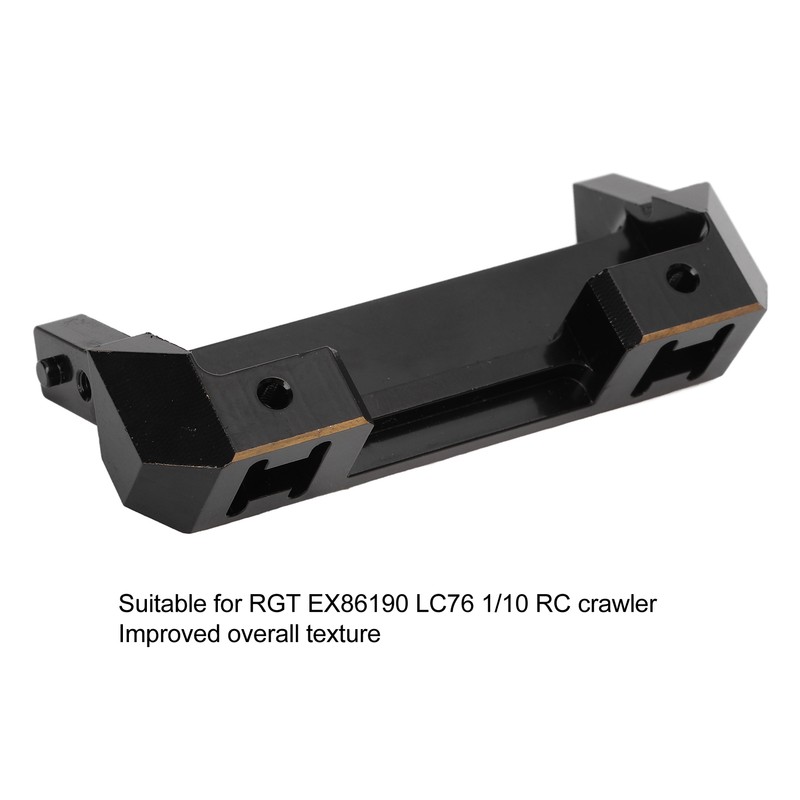 RC Front Bumper Mount Brass Replacement Bumper Bracket for RGT