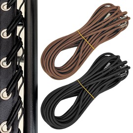 4 Cords Zero Gravity Chair Replacement Cords – Universal Nylon Stretch Rope for Repairing Antigravity Chairs, Patio Loungers, and Recliners – Durable & Weather-Resistant (Brown)