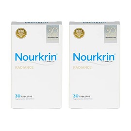 Nourkrin Radiance 30 tabs c/u Paquete 2 piezas | Tratamiento para canas y perdida de cabello ambos sexos