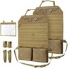 WYNEX Tactical Car Seat Back Organizer with Sling Rack, Upgrade