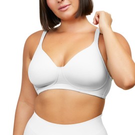 Leading Lady Brigitte Full Coverage Wireless Bra - Molded, Padded, Seamless Bra