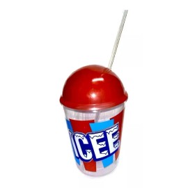 Vaso Bebida Icee Dulcero, Icee Chela 1500 Ml Pack 10 Pzas
