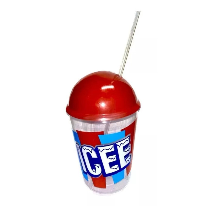 Vaso Bebida Icee Dulcero, Icee Chela 1500 Ml Pack 10