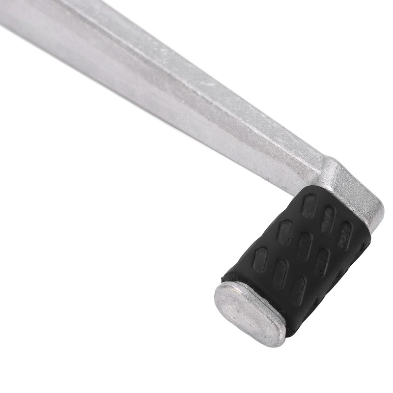 Rear Brake Foot Pedal Lever Silver Aluminum High Strength Replacement