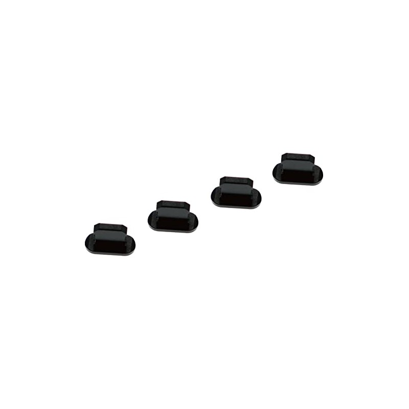 monofive MF-LIGHT2-A4B Lightning Connector Female Dustproof Protective Cover (Aluminum) Black
