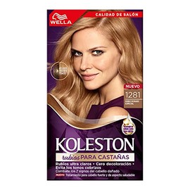 Koleston Tinte Permanente 1281 Rubio Dorado Especial