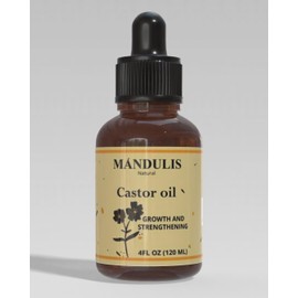 ACEITE DE RICINO CASTOR OIL NATURAL PARA EL CRECIMIENTO DEL CABELLO, PESTAÑAS, BARBA, BIGOTE. CALIDAD PREMIUM. HECHO EN INDIA. 120ML