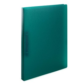 HERMA Ringbuch A4 Grün Transluzent, schmal, 2 Ringe, 25 mm breit, Ringordner aus Kunststoff mit Niederhalter für Kinder, Jungen und Mädchen
