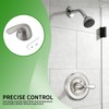 gcbcrit RP48717 Shower Handle Replacement, Metal Lever Handle Kit
