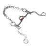 aqxreight Snaffle de Boca de Caballo de Acero Inoxidable, Duradero
