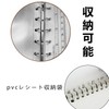 BRIIKPP A6 6 Hole Zipper Pocket, Personal Organizer Pocket, Waterproof,