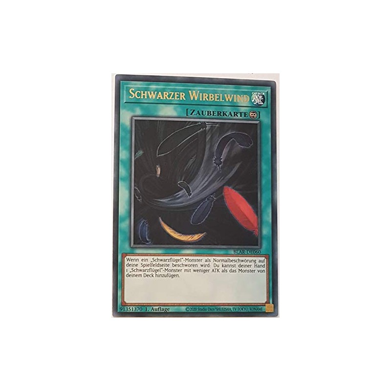 TCG Black whirlwind BLAR-DE060 Ultra Rare Yugioh DE gamersheavenDE