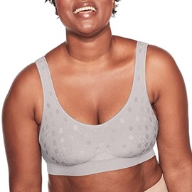 Bali Womens 3488 Comfort Revolution Shaping Wire-Free Bra with Smart Sizes Bra - Grey - 3X-Large