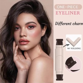 Eye Liner Stamps Wing | Eye Shape Stencil | Double-Side Waterproof Smudge-proof Long Lasting Liner Pencil Pen Applicator for Women Makeup