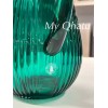 IKEA New IKEA SALLSKAPLIG Glass Pitcher, Green 2 L (68