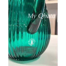IKEA New IKEA SALLSKAPLIG Glass Pitcher,  Green 2 L (68 Oz)