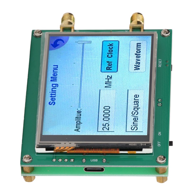 Signal Generator RF Frequency Generator Module 138‑4400MHz Touch Screen ADF4350