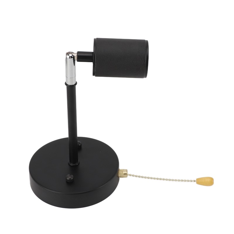 Rustic Wall Sconce Retro Pull Chain E26 Adjustable Up Down