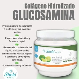2 Pack Colágeno Con Glucosamina Articulaciones Sheló Nabel                                                                                            