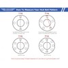 LIBRA Trailer Brake Drum Kit 12x2 8 on 6.5" B.C.